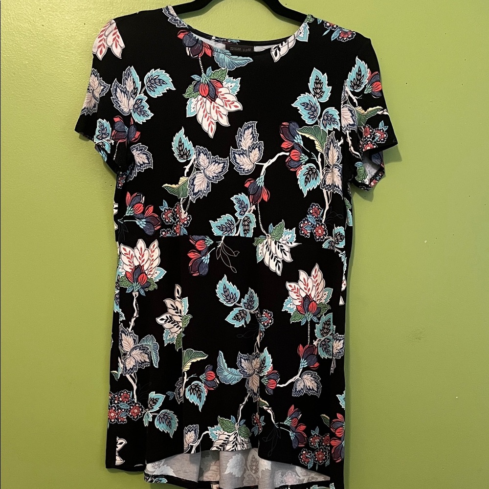 J. Jill Floral Tunic Top